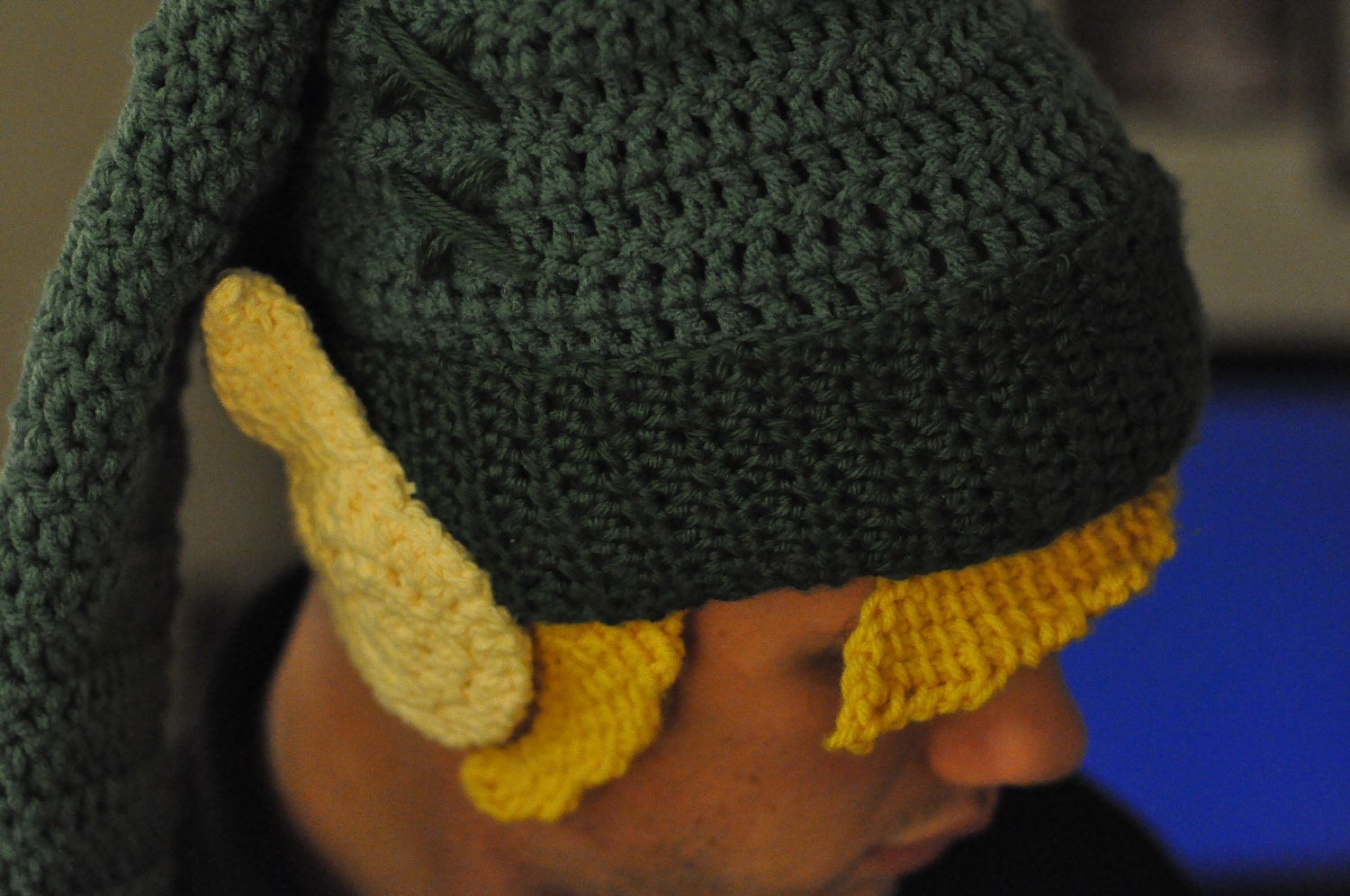 Legend of Zelda Link Stocking Hat with Ears and Hair