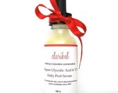 Indulgent Glycolic & TCA Daily Peel Serum - With Geranium Essential Oil, Shea, Aloe Vera, Trichloroacetic Acid