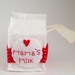 Pourable Felt Mama's Milk Carton