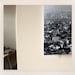 los angeles / large format halftone print / 24x36 black and white poster