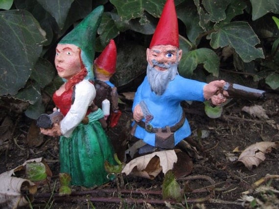 Zombie Gnomes: The Family Pack FREE USA SHIPPING