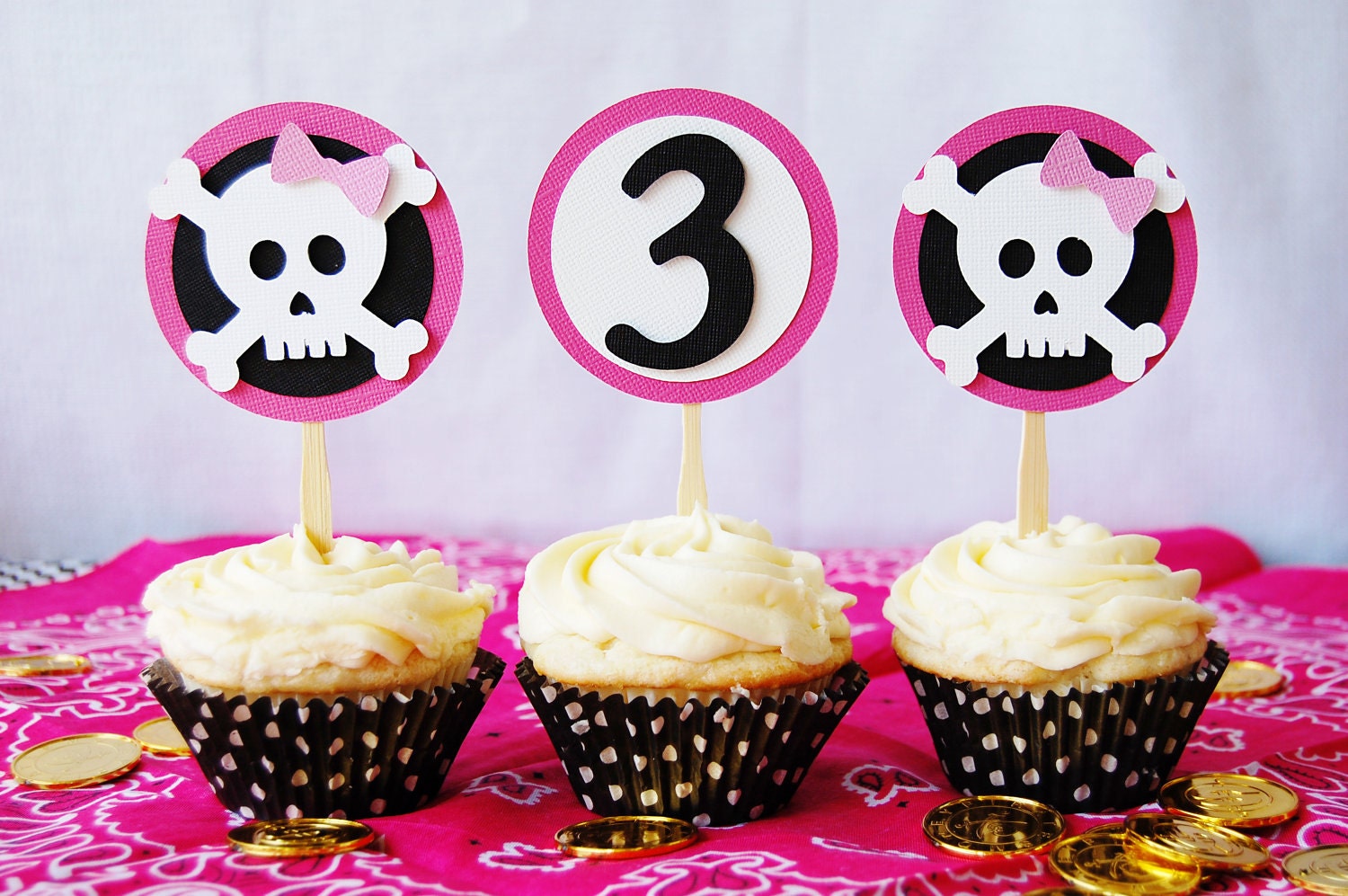 Girl Pirate p"ARRR"ty Cupcake Toppers Il_170x135
