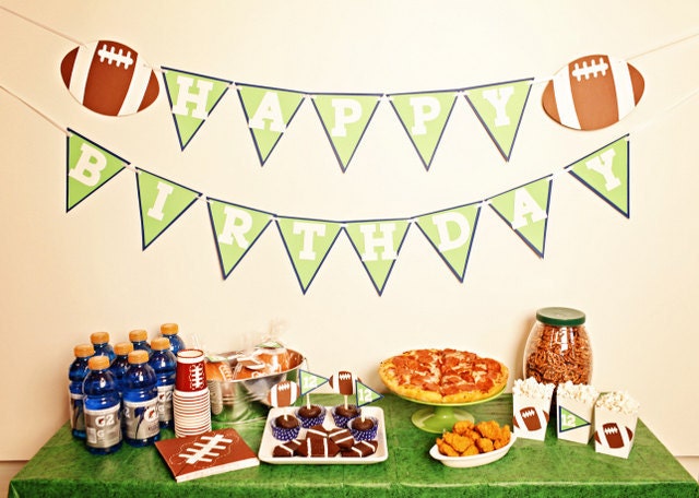 TOUCHDOWN Football Birthday Party Package Il_170x135