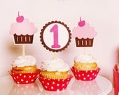 Cute as a Cupcake - Cupcake Toppers