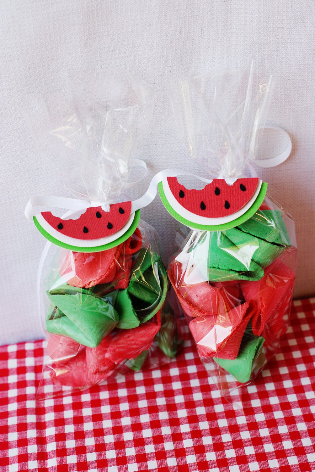 Fresh Summer Watermelon Favor Tags Il_570xn