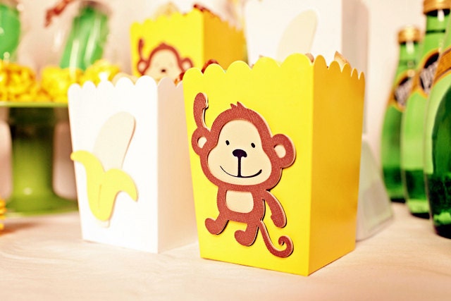 Monkeys and Bananas...Oh My - Snack Boxes