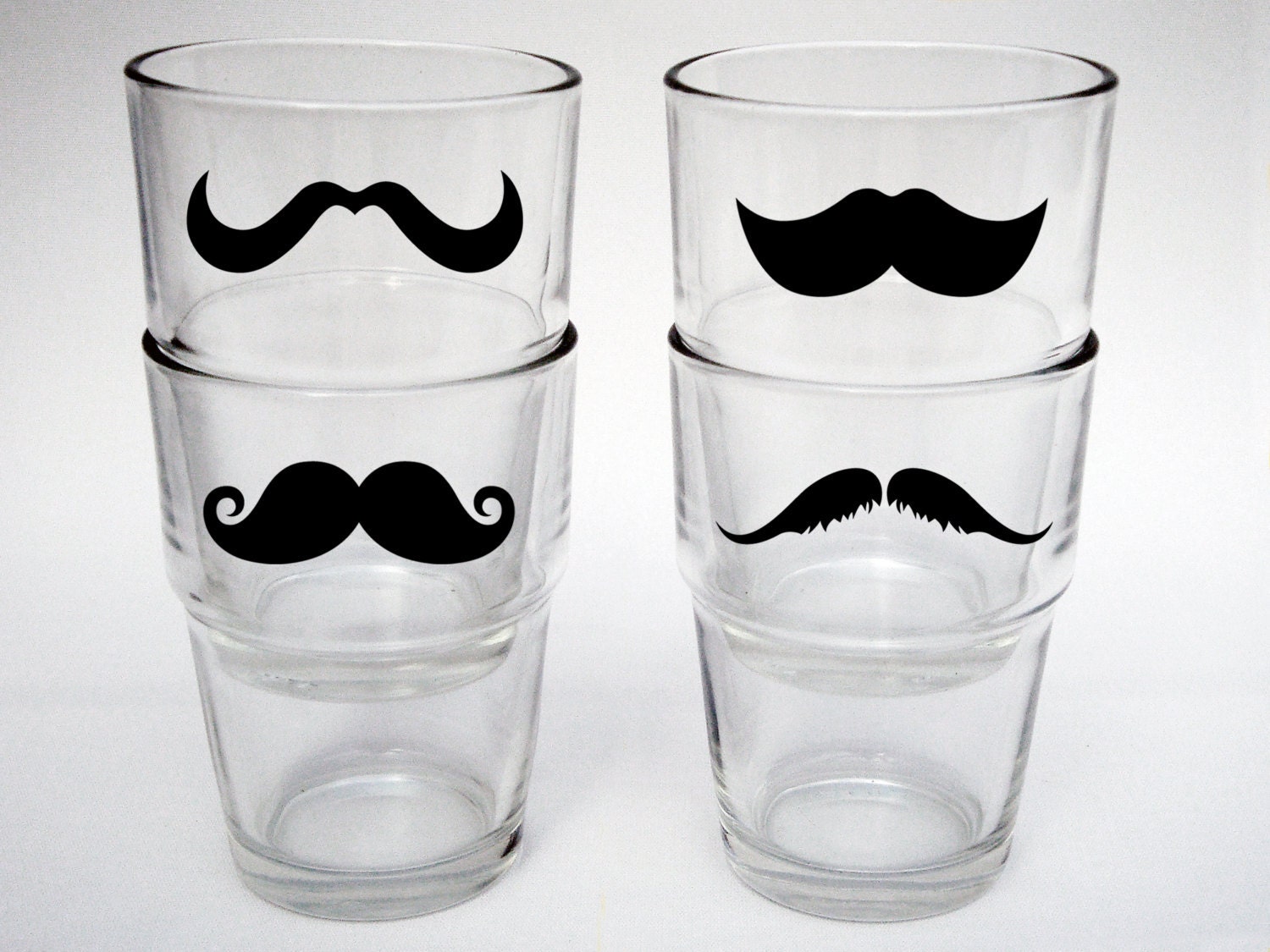 Mini Stackable Glasses - set of 12