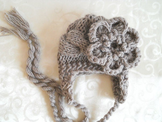 Baby Hat, Newborn Baby Girl Hat, Infant Hat Baby Girl Photo Prop