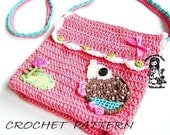 Little hedgehog crochet purse pattern