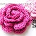 Flower scarf pattern