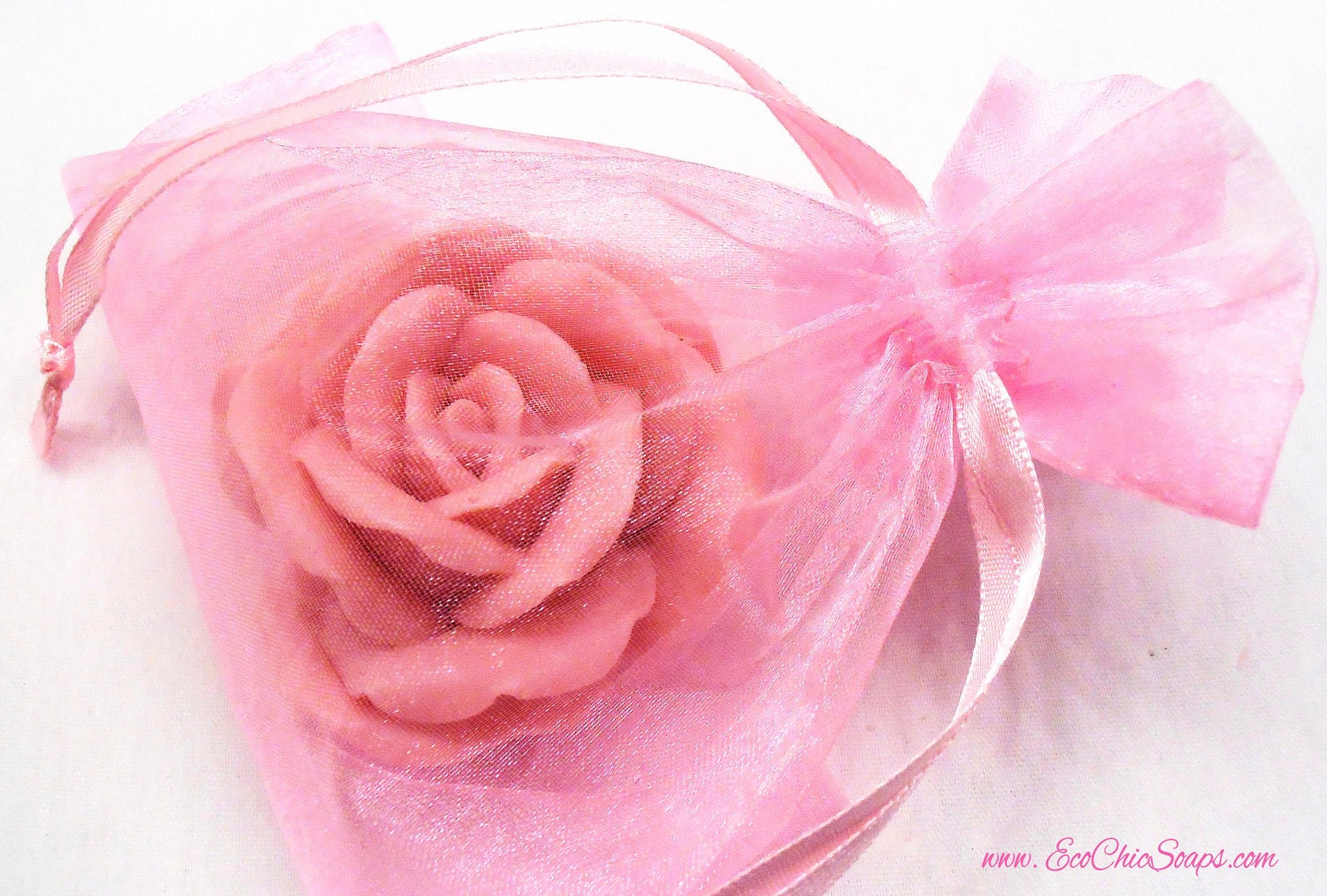 Cotton Candy Soaps - Roses - Gift Set of 3 Roses