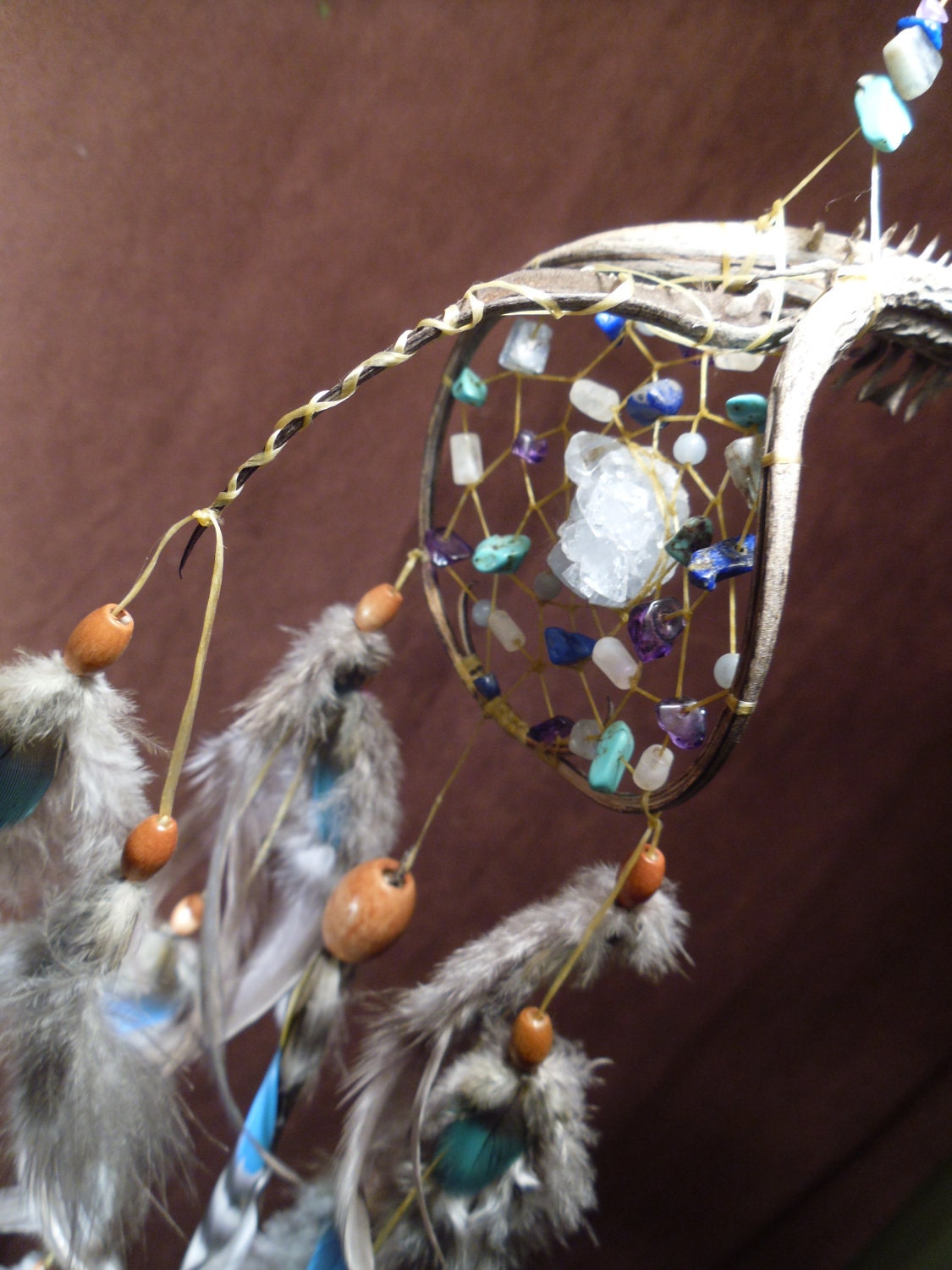 Custom Dream Catcher- Celestial Consciosness - Devils Claw Dream Catcher