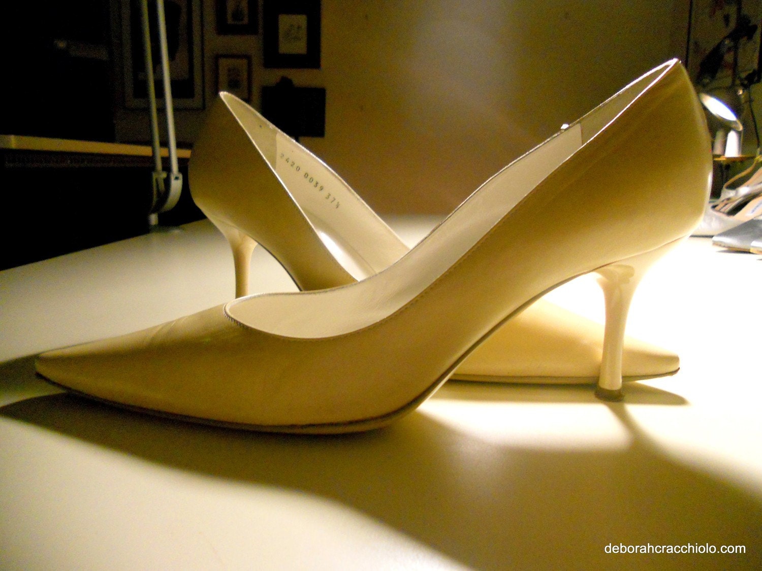 Sergio Rossi Heels Shoes Pumps  circa 1980s Sexy HOT 71/2 B