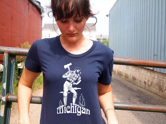 Paul Bunyan Michigan T-shirt