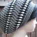Black ,Gray and White Summer Cap Hand Crocheted READY to SHIP