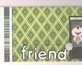 Simply Fabulous 3 1/2 x 9 Friend Card-To My Very Best Buddy