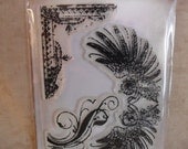 Tim Holtz Regal Flourishes Clear Stamps by Stampers Anonymous-FREE SHIPPING