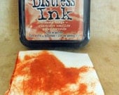 Tim Holtz Rusty Hinge Orange Distress Ink Stamp Pad by Ranger-SALE