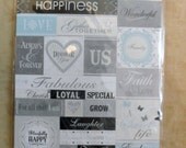 Elegance Wedding Words Stickers by K and Company-SALE