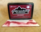 Adirondack Earthtones Cranberry Red Pigment Ink Pad by Ranger-FREE SHIPPING