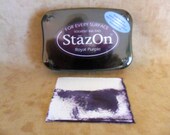 Royal Purple Permanent Inkpad by StazOn-FREE SHIPPING