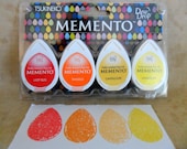 Memento Camp Fire Dye Ink Dew Drop Pads by Tsukineko-SALE