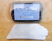 Colorbox Ice Silver Gray Grey Pigment Ink Stamp Pad-FREE SHIPPING