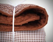 Chocolate baby play mat with removable cover