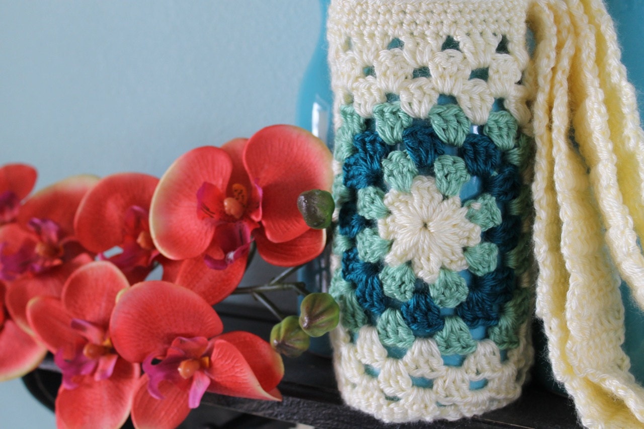 Instant Download - CROCHET PATTERN PDF - Water Bottle Holder  - Permission To Sell Finished Items