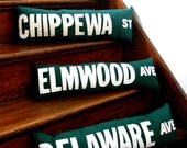 Street Sign Pillow Pick Your Favorite Street Sign Throw Pillow Choose any Sign