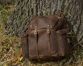 Handmade Leather Backpack