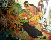 Original Vintage 1972 "When"  Indian  Poster