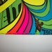 SALE "Earth Love It or Leave It" Blacklight FREE SHIPPING Original Vintage Poster