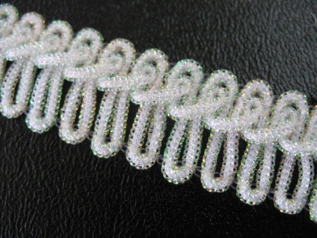 2 yard WHITE VINTAGE LACE -