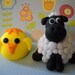 Barn Yard Friends - Edible Farm Animals Cake Topper Set of 5