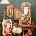 Sandra Sullivan Homespun Elegance CINNAMON STICK CHRISTMAS viii 8 Sampler Santa - Counted Cross Stitch Pattern Chart
