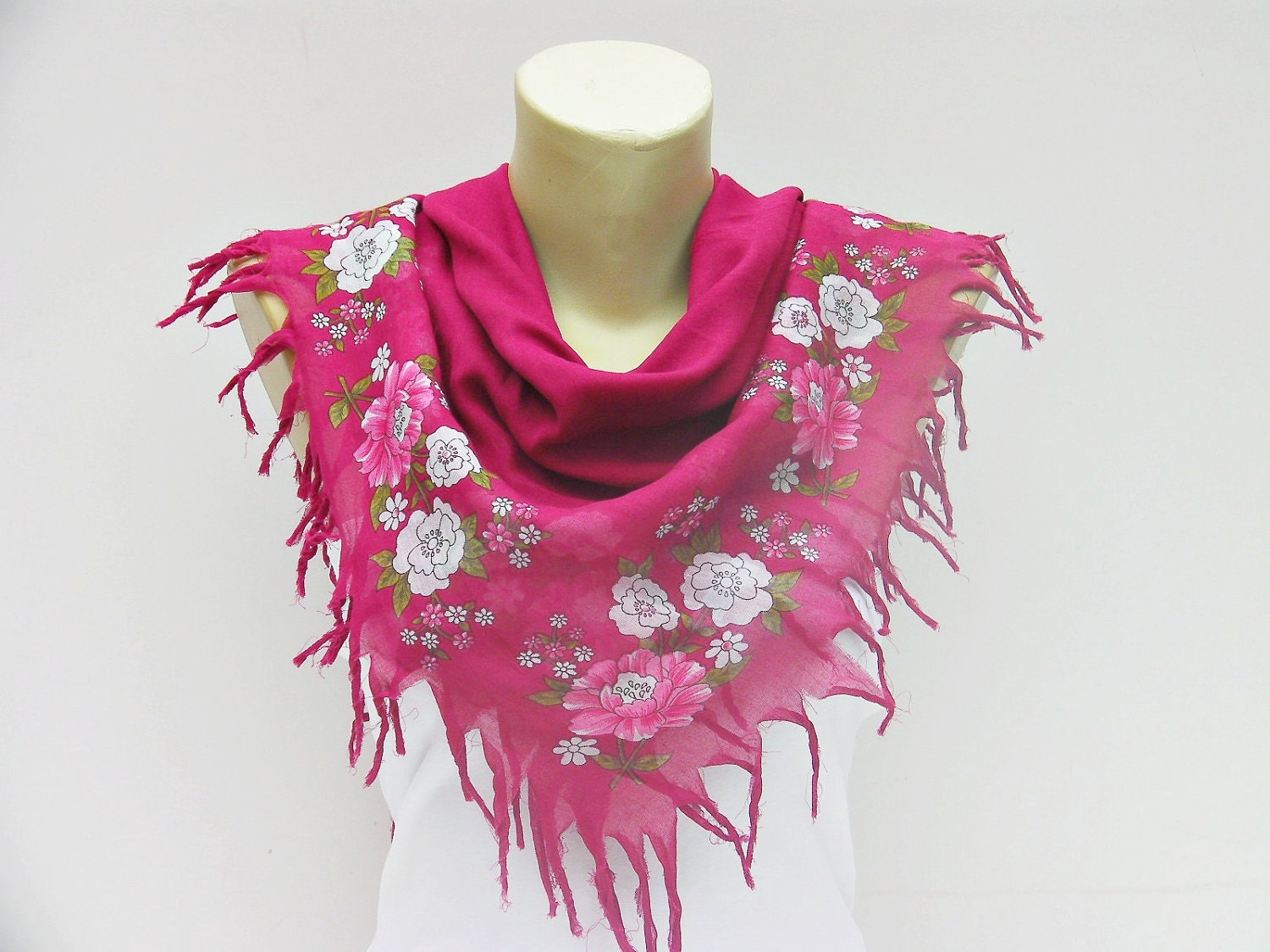 Fringed oriental scarf / headband/turkish yemeni/yellow