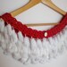 Hand Crocheted Christmas Scarf