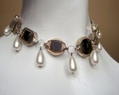 Droplets - Upcycled Vintage Watch Necklace