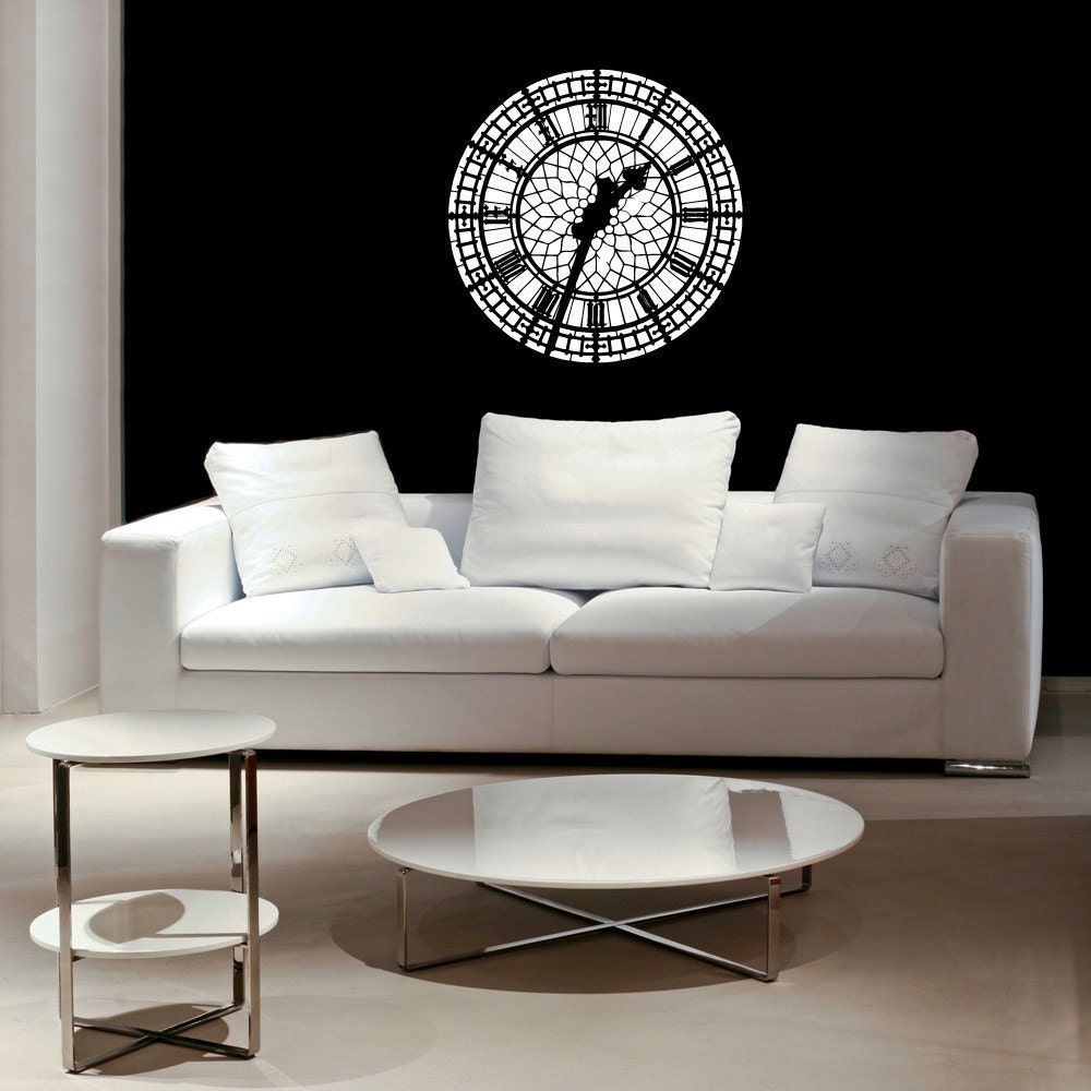 Big Ben, Clock, London, British - Decal, Sticker, Vinyl, Wall, Home, Office, Dorm Decor