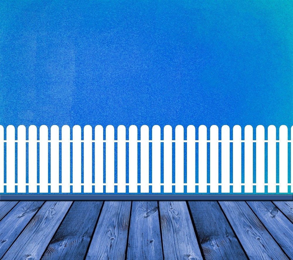 Reserve for Celeste - Picket Fence, Rounded Top - Decal, Sticker, Vinyl, Wall, Home, Nursery, Day Care Decor