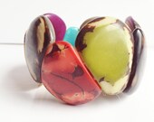 Colorful Tagua Bracelet