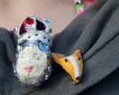 Queen and Corgi set of brooches, Handstitched, Britian Diamond Jubilee,