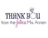 Bride to Be Thank You Cards