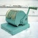 Vintage Teal Paymaster S-550 7 Column Heavy Duty Check Writer Front Page