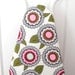 Ironing Board Cover - Floral in green, pale blue and pink