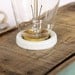 turquoise box lamp