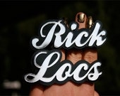 Custom Nameplate Ring (Cursive)
