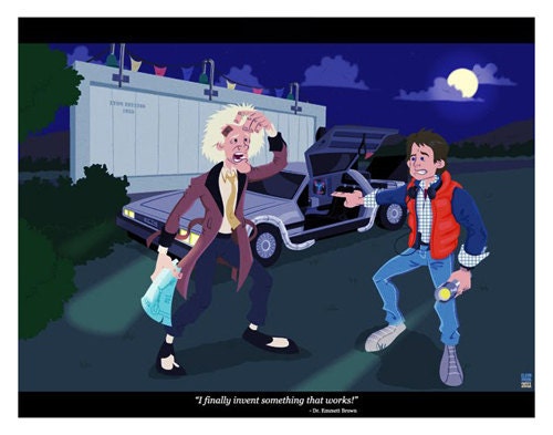 Back to the Future Flux Capacitor