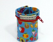 fruits and veggies child size wrist wallet